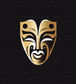 Dramatische Theatermaske